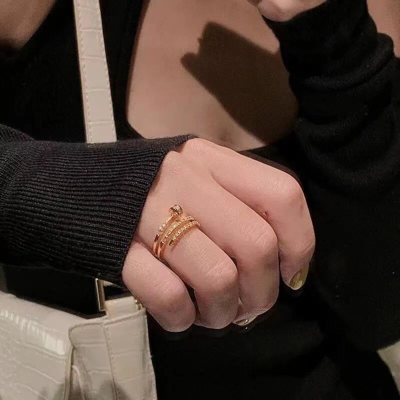 Luna Gold Ring