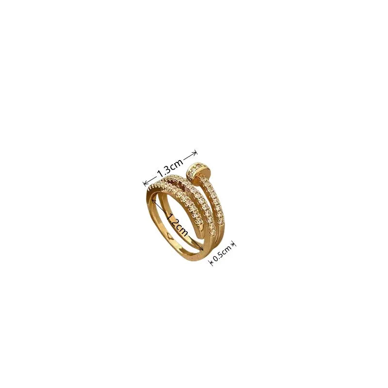 Luna Gold Ring