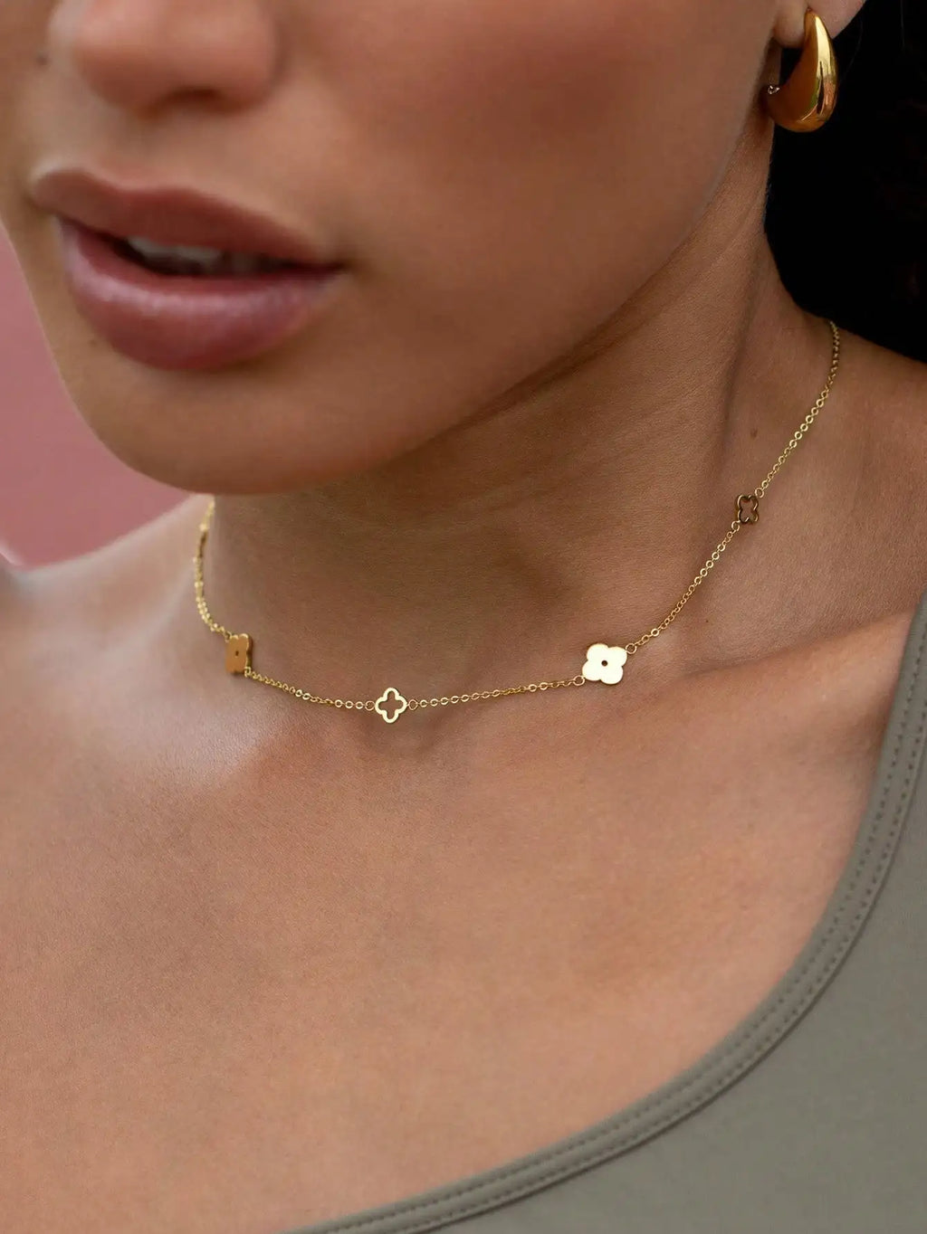 Lucky Petal Necklace