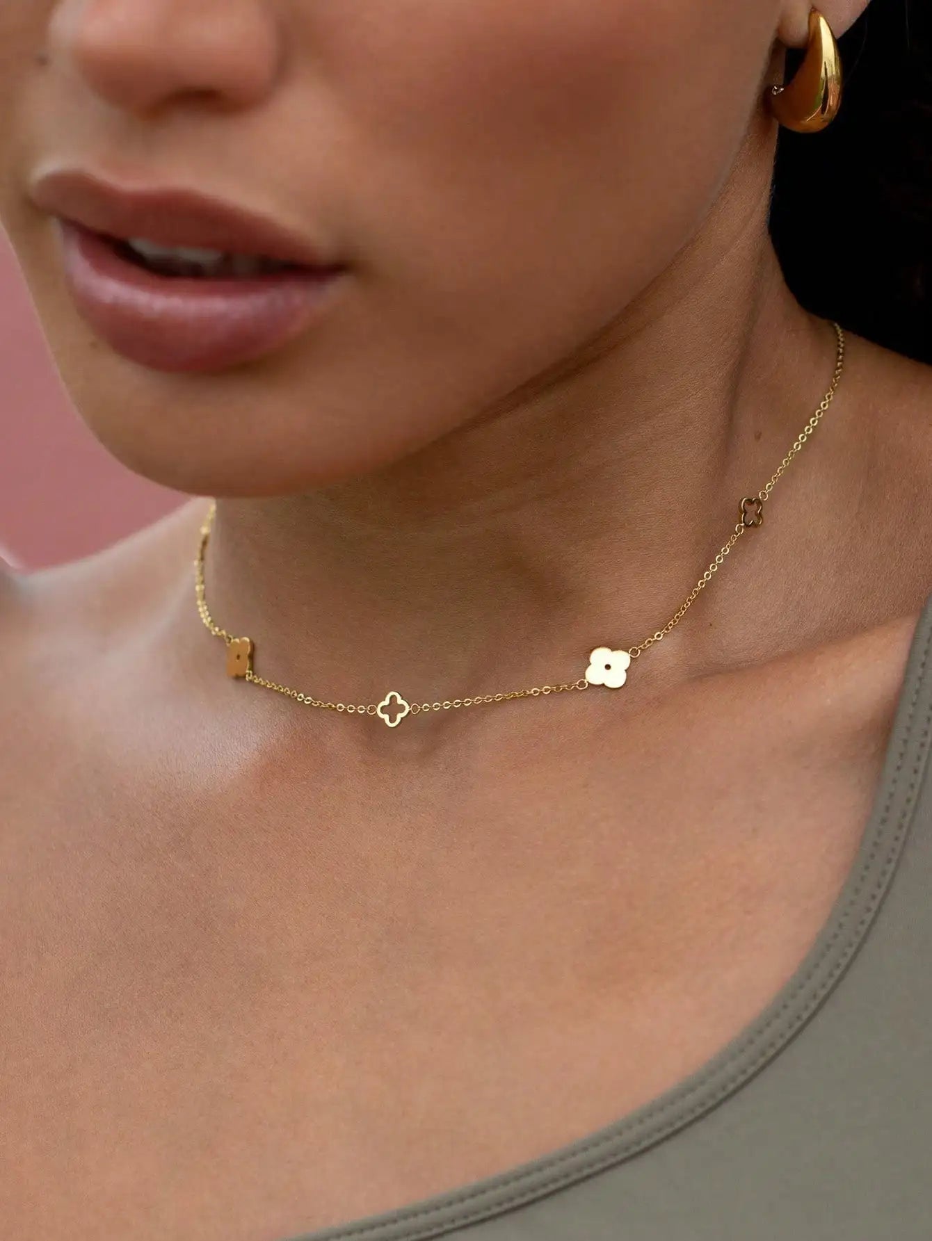 Lucky Petal Necklace